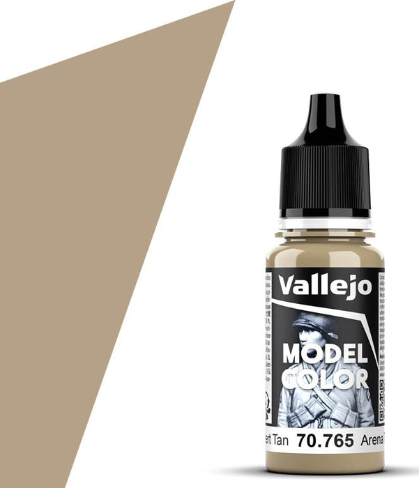 Vallejo 70.765 Desert Tan Model Color 17ml Bottle
