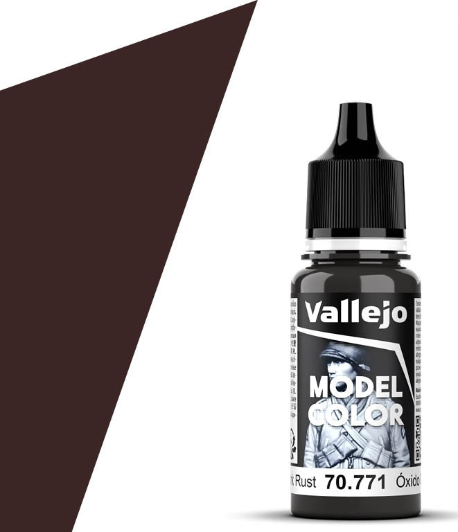 Vallejo 70.771 Dark Rust Model Color 17ml Bottle