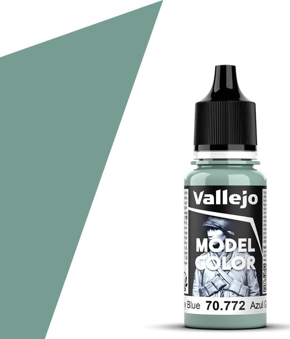 Vallejo 70.772 Medium Grey Model Color 17ml Bottle