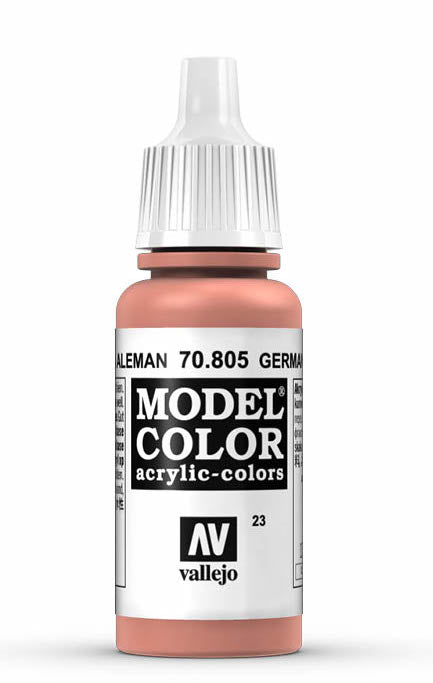 Vallejo 70.805 German Orange Model Color 17ml Bottle