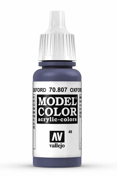 Vallejo 70.807 Oxford Blue Model Color 17ml Bottle