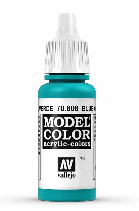 Vallejo 70.808 Blue Green Model Color 17ml Bottle