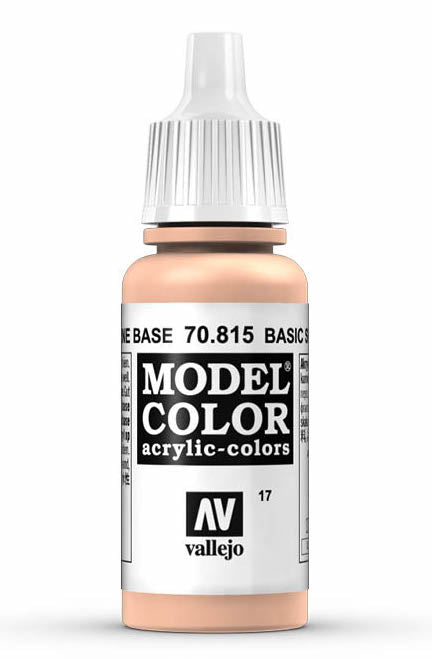 Vallejo 70.815 Basic Skin Tone Model Color 17ml Bottle