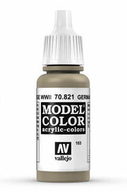 Vallejo 70.821 German WWII Camouflage Beige Model Color 17ml Bottle