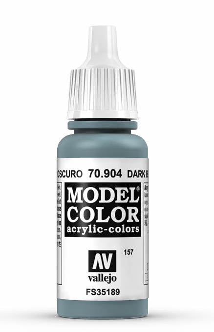 Vallejo 70.904 Intermediate Blue Model Color 17ml Bottle