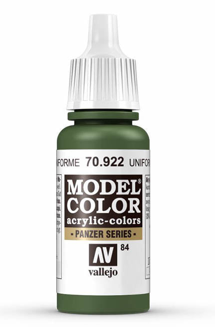 Vallejo 70.922 USA Uniform Green Model Color 17ml Bottle