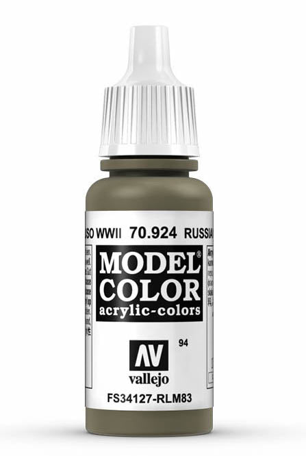 Vallejo 70.924 Russian Uniform WWII Model Color 17ml Bottle