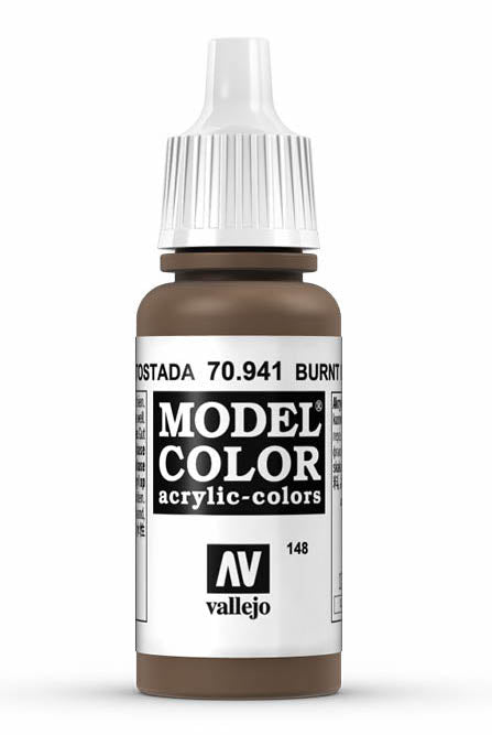 Vallejo 70.941 Burnt Umber Model Color 17ml Bottle