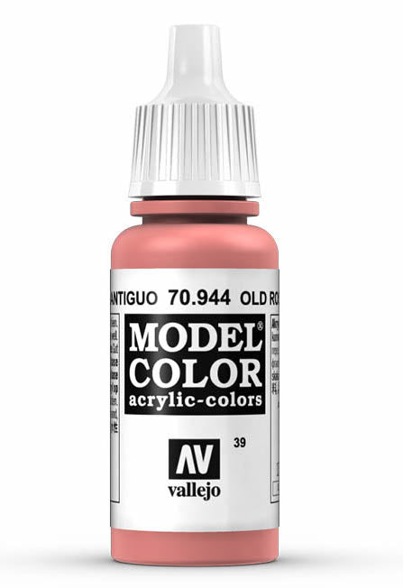 Vallejo 70.944 Old Rose Model Color 17ml Bottle