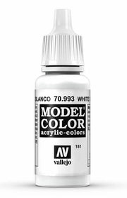 Vallejo 70.993 White Grey Model Color 17ml Bottle