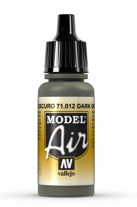 Vallejo 71.012 Dark Green Model Air 17ml Bottle