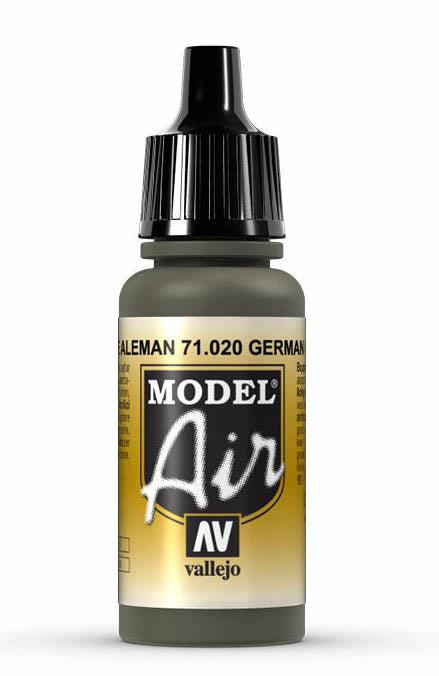 Vallejo 71.020 Green Brown Model Air 17ml Bottle