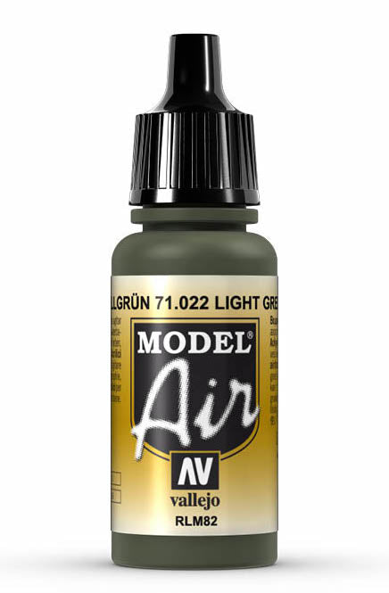 Vallejo 71.022 Light Green Model Air 17ml Bottle