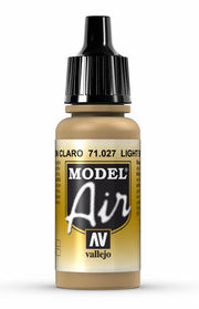 Vallejo 71.027 Light Brown Model Air 17ml Bottle