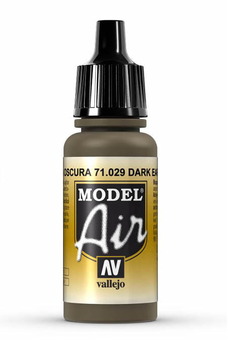 Vallejo 71.029 Dark Earth Model Air 17ml Bottle