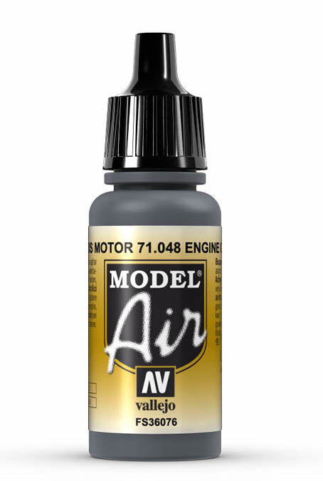 Vallejo 71.048 Engine Grey Model Air 17ml Bottle