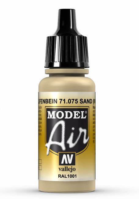 Vallejo 71.075 Ivory Model Air 17ml Bottle