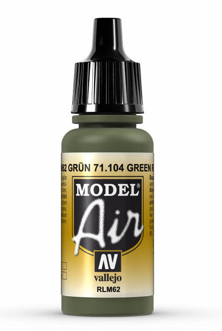 Vallejo 71.104 Green RLM26 Model Air 17ml Bottle