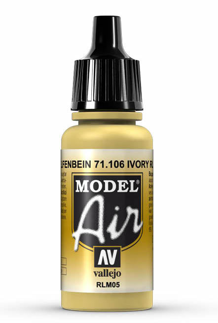 Vallejo 71.106 Ivory RLM05 Model Air 17ml Bottle