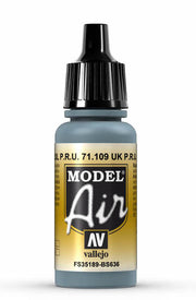Vallejo 71.109 Faded PRU Blue Model Air 17ml Bottle