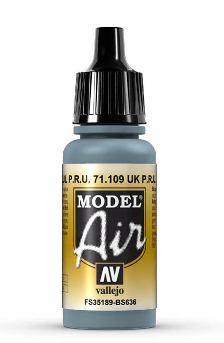 Vallejo 71.109 Faded PRU Blue Model Air 17ml Bottle