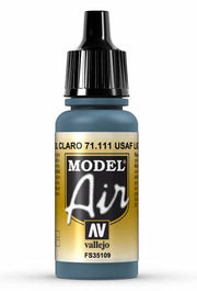 Vallejo 71.111 USAF Light Blue Model Air 17ml Bottle