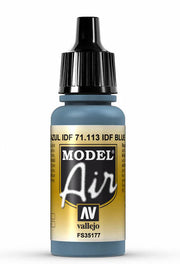 Vallejo 71.113 IDF Blue Model Air 17ml Bottle