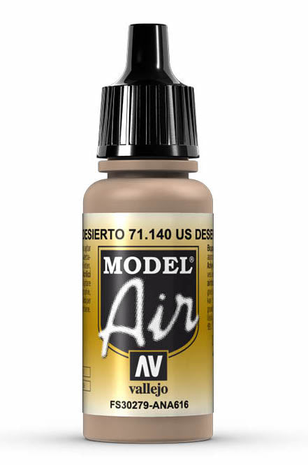 Vallejo 71.140 US Desert Sand Model Air 17ml Bottle