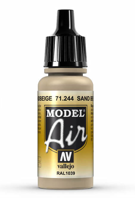 Vallejo 71.244 Sand Beige Model Air 17ml Bottle