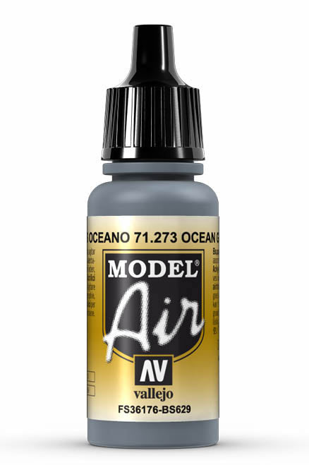 Vallejo 71.273 Ocean Grey Model Air 17ml Bottle