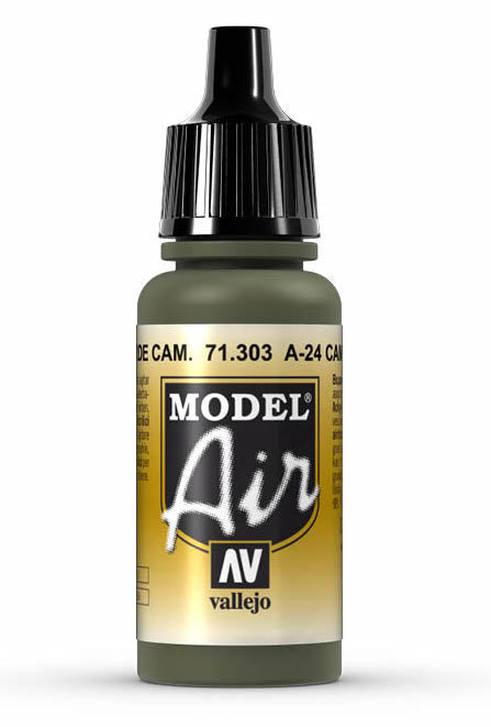Vallejo 71.303 A-24M Camouflage Green Model Air 17ml Bottle