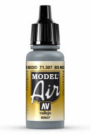 Vallejo 71.307 BS Medium Grey Model Air 17ml Bottle