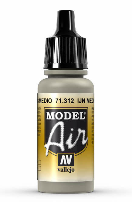 Vallejo 71.312 IJN Medium Grey Model Air 17ml Bottle