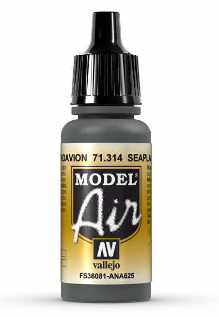 Vallejo 71.314 Seaplane Grey  Model Air 17ml Bottle