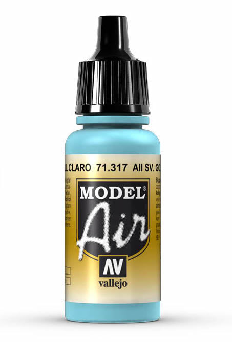 Vallejo 71.317 All SV GOL Light Blue Model Air 17ml Bottle