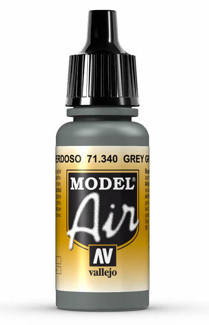 Vallejo 71.340 Grey Green Model Air 17ml Bottle