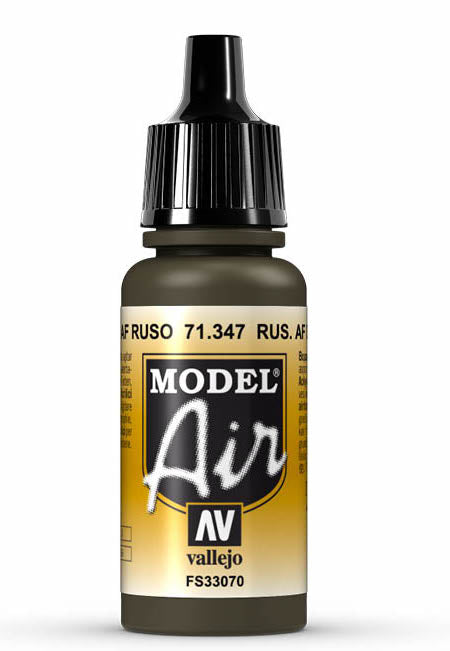 Vallejo 71.347 Russian AF Dark Green Model Air 17ml Bottle
