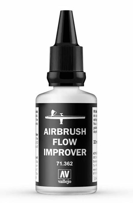 Vallejo 71.362 Airbrush Flow Improver 32ml Bottle — White Rose Hobbies