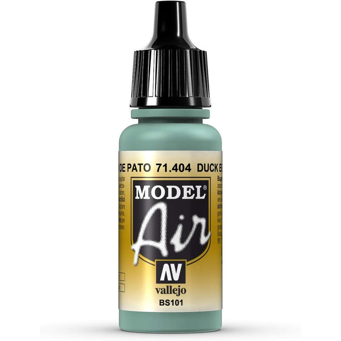 Vallejo 71.404 Model Air Acrylic Airbrush Paint N.1 Sky / Duck Egg Blue 17ml Bottle