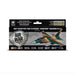 Vallejo 71.616 Model Air Acrylic Airbrush Paint USAF WWII to Present Aggressor Set Part 1 (8 Colors)