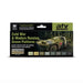 Vallejo 71.621 Model Air Acrylic Airbrush Paint Cold War Modern Russian Green Patterns Set of 8