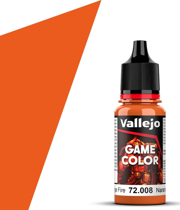 Vallejo 72.008 Game Color Orange Fire 18ml