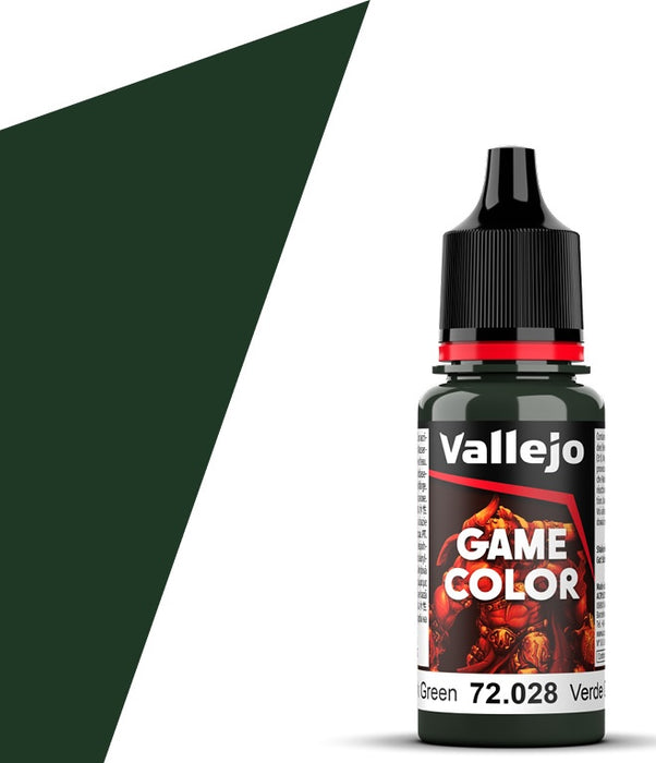 Vallejo 72.028 Game Color Dark Green 18ml