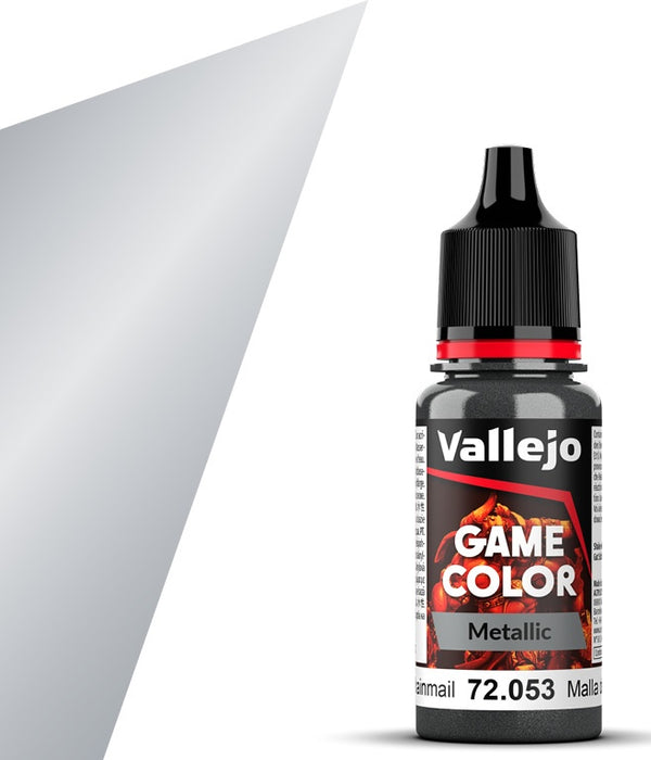 Vallejo 72.053 Game Color Metallic Chainmail 18ml
