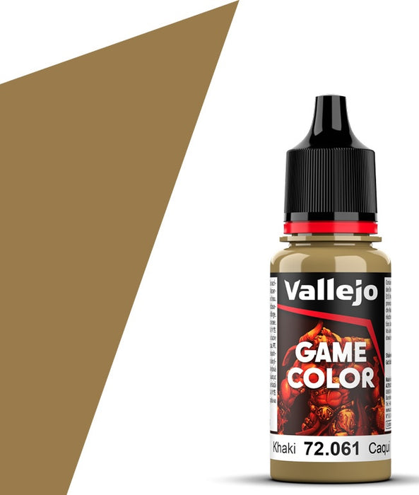 Vallejo 72.061 Game Color Khaki 18ml