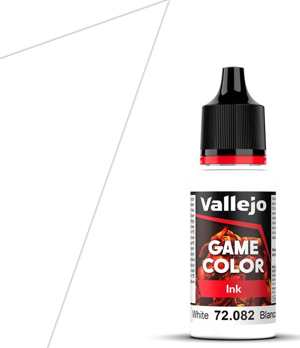 Vallejo 72.082 Game Color White Ink 18ml