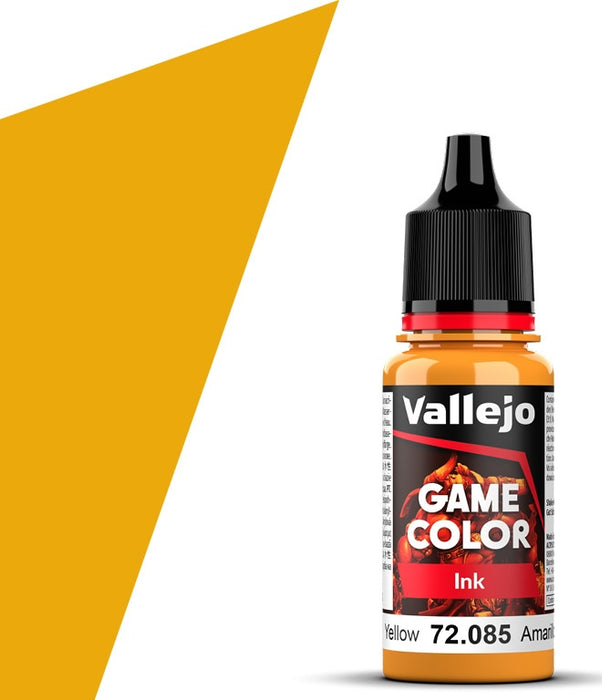 Vallejo 72.085 Game Color Yellow Ink 18ml