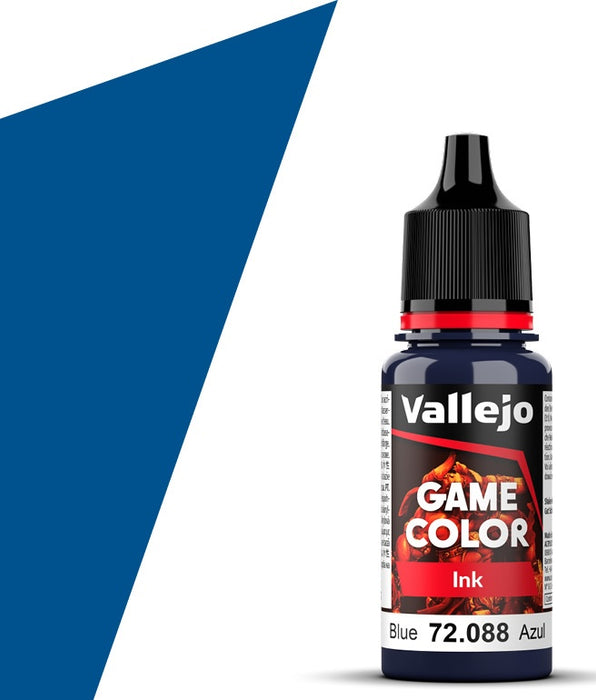 Vallejo 72.088 Game Color Blue Ink 18ml