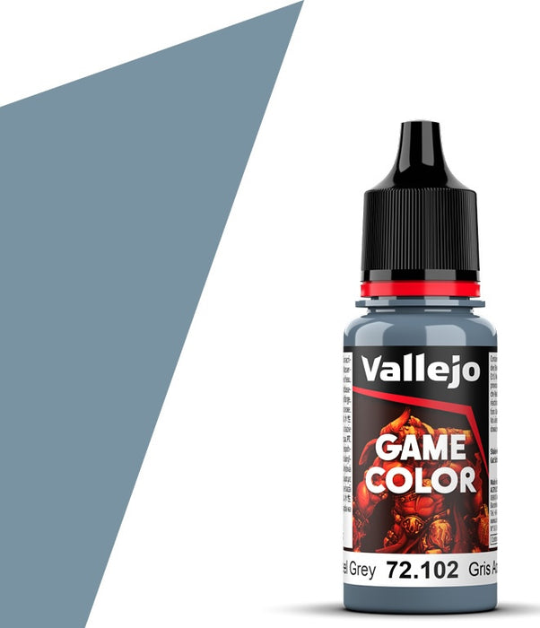 Vallejo 72.102 Game Color Steel Grey 18ml