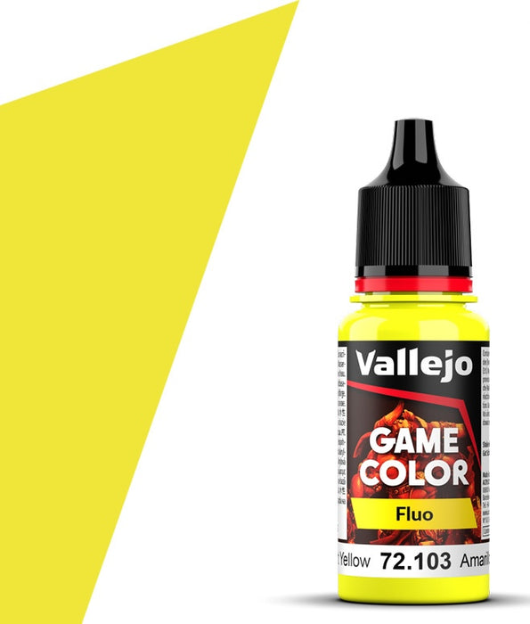 Vallejo 72.103 Game Color Fluorescent Yellow 18ml